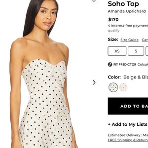 Amanda Uprichard Soho top